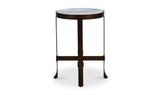Holli Side Table White Marble by Moe's Home at Eve Furniture