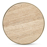 Holli Travertine Side Table