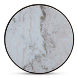 Holli White Marble Side Table by Moe's Home at Eve Furniture