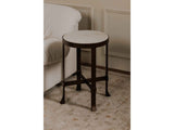 Holli White Marble Side Table by Moe's Home at Eve Furniture