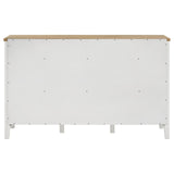 Hollis Brown and White 2-door Dining Sideboard with Drawers by Coaster at Eve Furniture