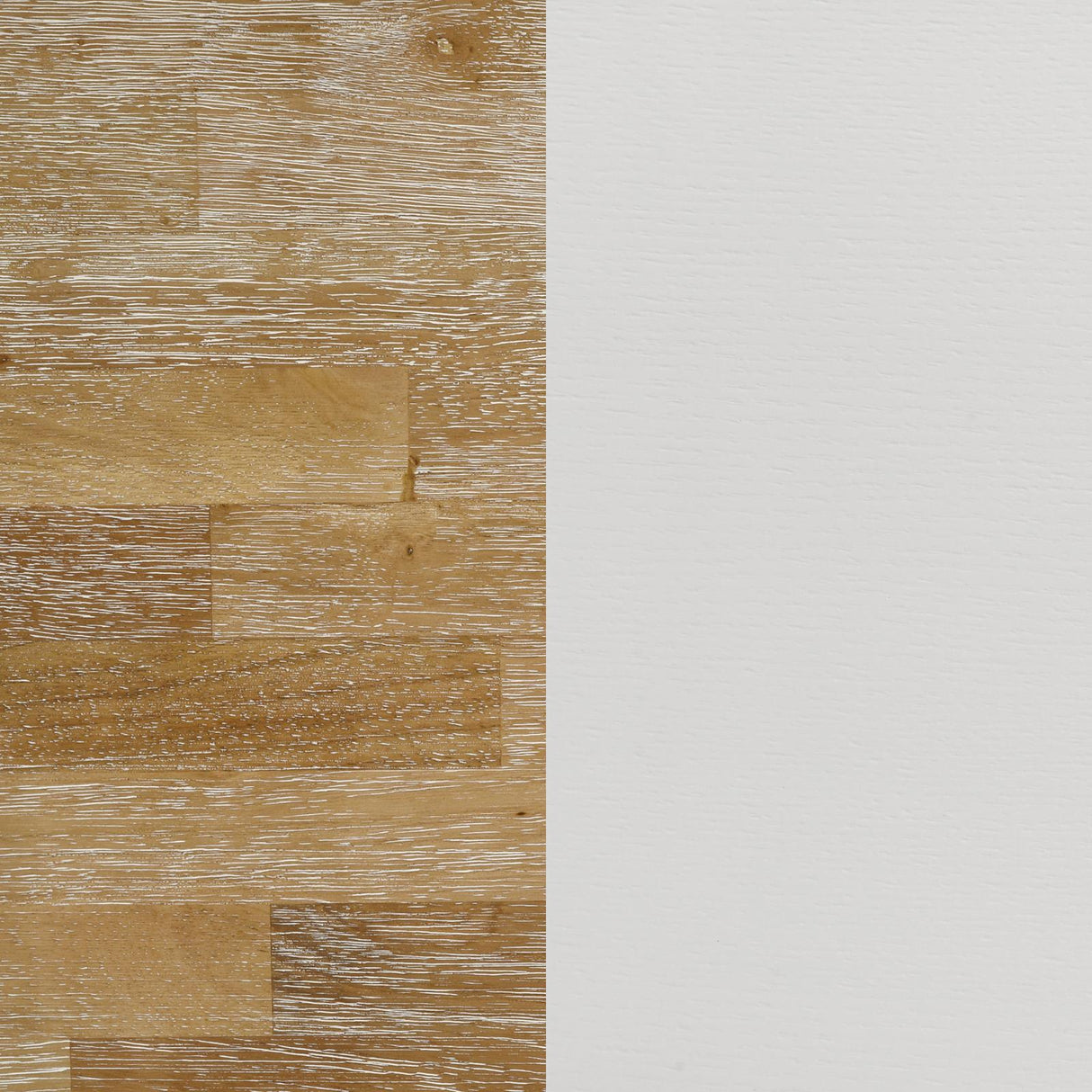 Hollis Brown and White Rectangular Solid Wood Dining Table by Coaster at Eve Furniture