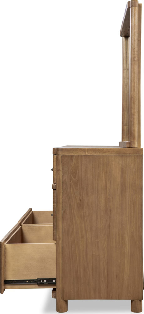 Hollis Cabin Glow 8 Drawer Dresser by Modus Furniture at Eve Furniture