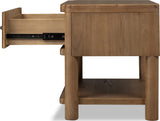 Hollis Cabin Glow One Drawer Nightstand w/CM by Modus Furniture at Eve Furniture