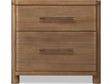 Hollis Cabin Glow Two Drawer Nightstand w/CM by Modus Furniture at Eve Furniture
