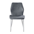 Hollis Dark Gray Side Chair, Set of 2 by Homelegance at Eve Furniture