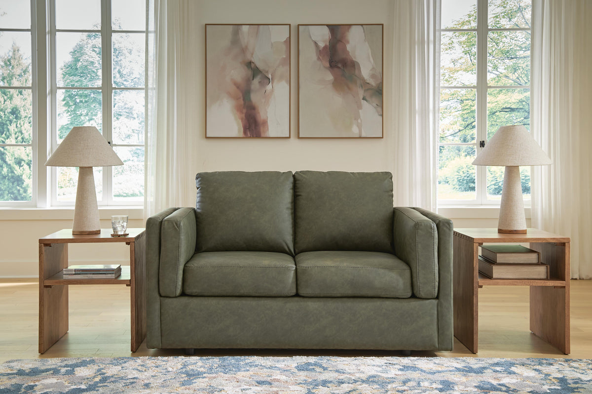 Hollis Studio Living Room Set in Grove by Ashley at Eve Furniture
