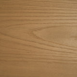 Hollis Warm Brown Wood 4-Door Closed Sideboard by Mercana at Eve Furniture