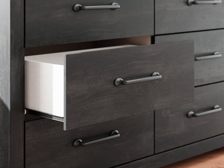 Hollivern Dark Gray Dresser by Ashley at Eve Furniture