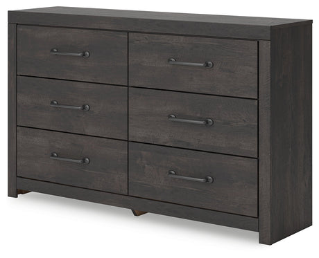 Hollivern Dark Gray Dresser by Ashley at Eve Furniture