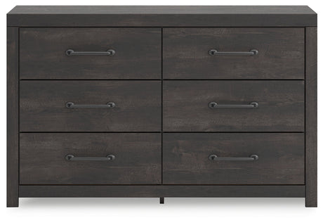 Hollivern Dark Gray Dresser by Ashley at Eve Furniture