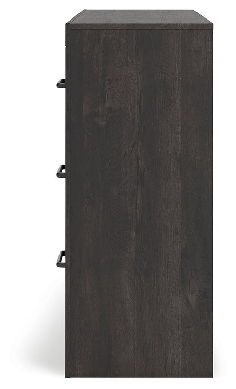 Hollivern Dark Gray Dresser by Ashley at Eve Furniture