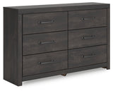 Hollivern Dark Gray Dresser by Ashley at Eve Furniture