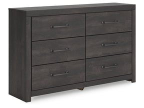 Hollivern Dark Gray Dresser by Ashley at Eve Furniture