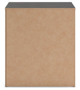 Hollivern Dark Gray Nightstand by Ashley at Eve Furniture