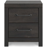 Hollivern Dark Gray Panel Bedroom Set by Ashley at Eve Furniture