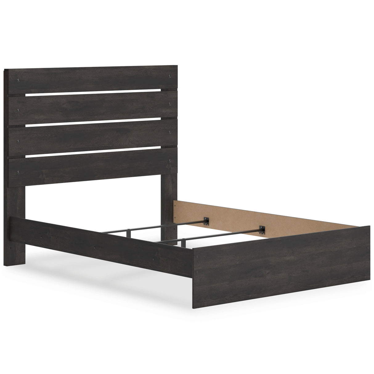 Hollivern Dark Gray Panel Bedroom Set by Ashley at Eve Furniture