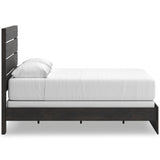Hollivern Dark Gray Panel Bedroom Set by Ashley at Eve Furniture
