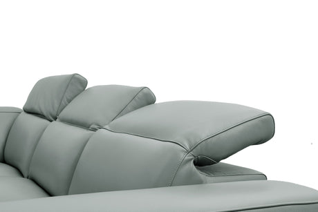 Holly Grey Power Reclining Corner Sectional by New Era Innovations at Eve Furniture