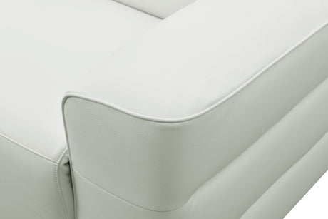 Holly White Power Reclining Corner Sectional by New Era Innovations at Eve Furniture