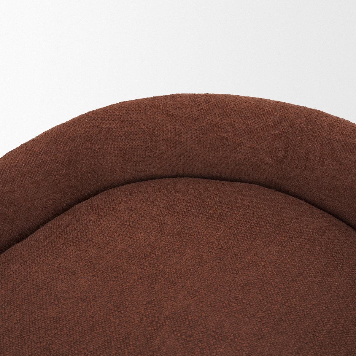 Hollyfield Backless 28.7in Seat Bar Stool | Burgundy Fabric w/ Metal by Mercana at Eve Furniture