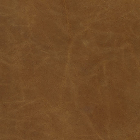 Hollyfield I Brown Leather Seat Gold Iron Frame Dining Chair by Mercana at Eve Furniture