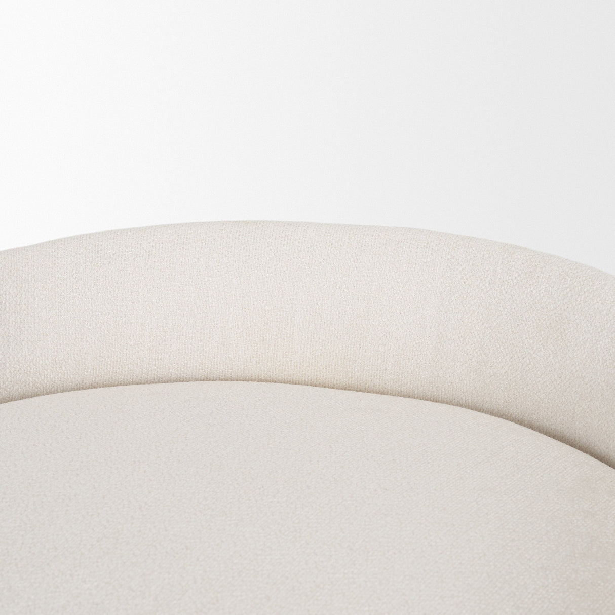 Hollyfield II Cream Fabric Seat W/ Gold Metal Base Counter Stool by Mercana at Eve Furniture
