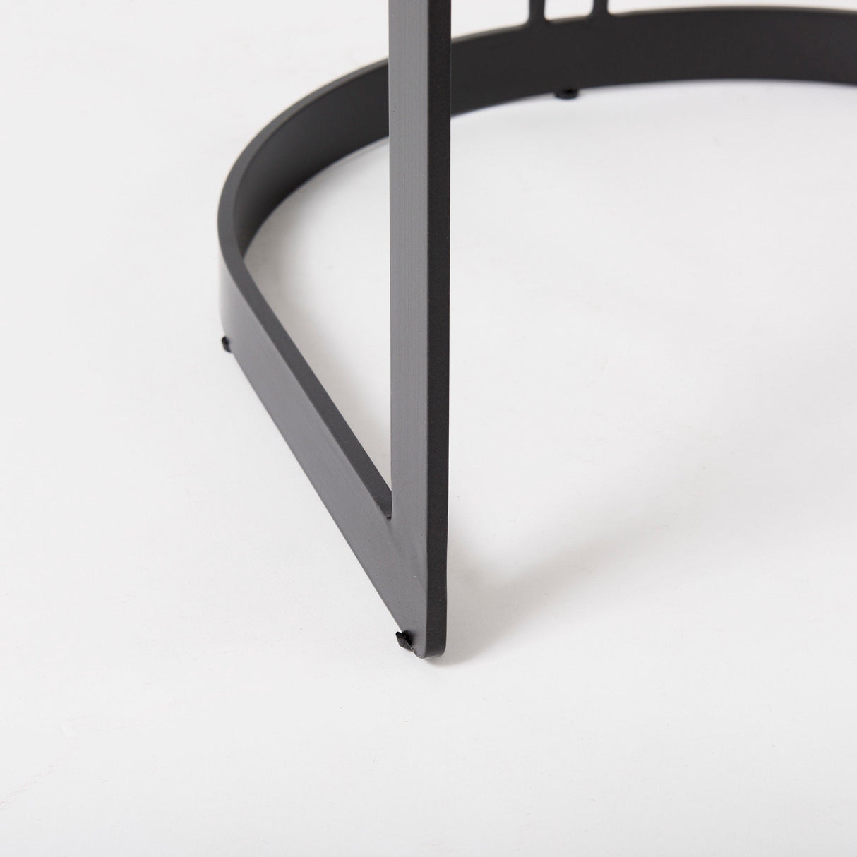 Hollyfield II Gray Fabric Seat W/ Gray Metal Base Bar Stool by Mercana at Eve Furniture