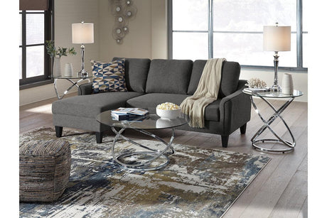 Hollynyx Chrome Finish Table by Ashley at Eve Furniture