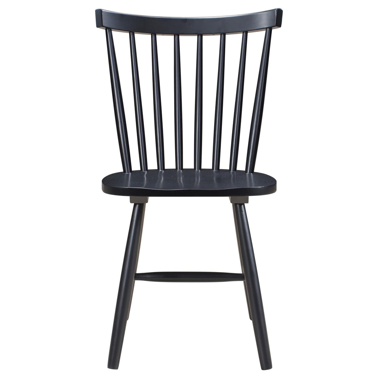 Hollyoak Windsor Spindle Back Dining Side Chairs Black (Set of 2) by Coaster at Eve Furniture