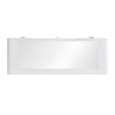 Hollywood White Vanity Desk by TOV Furniture at Eve Furniture