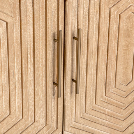 Holmes Dune Clay 4 Door Buffet by Classic Home at Eve Furniture