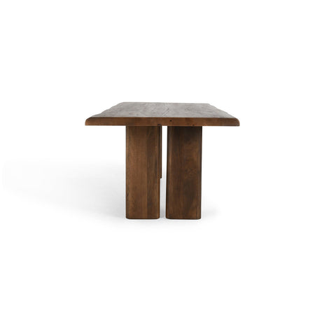 Holmes Dining Table - Artisan Brown by Classic Home at Eve Furniture