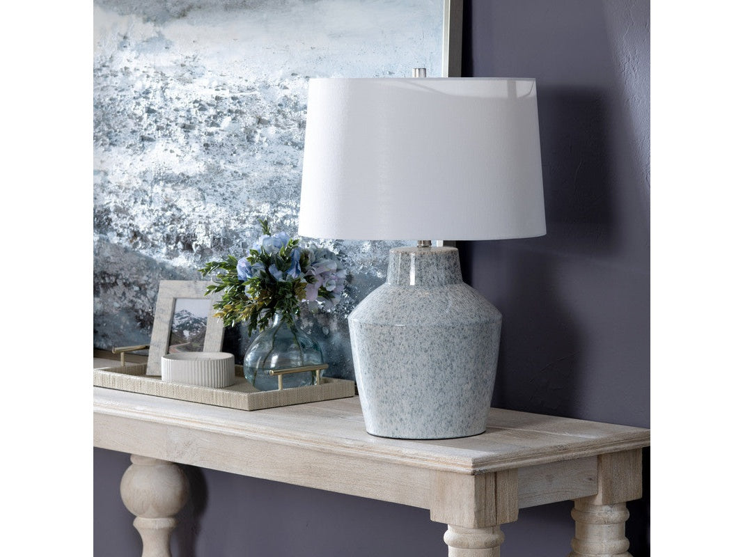 Holmes Grey Table Lamp by Crestview at Eve Furniture