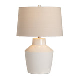 Holmes White Table Lamp by Crestview at Eve Furniture