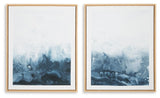 Holport Blue/White Wall Art by Ashley at Eve Furniture