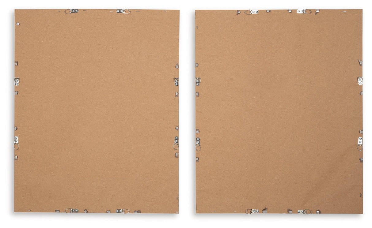 Holport Blue/White Wall Art by Ashley at Eve Furniture