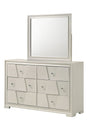 Holsted White Mirror Only by Furniture of America at Eve Furniture