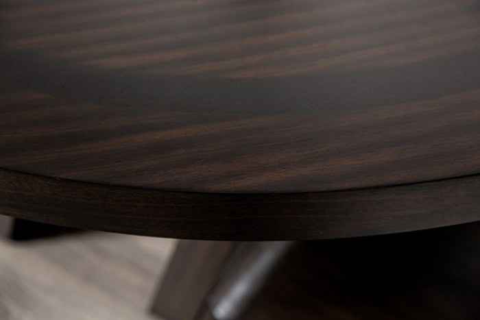 Holsworthy Espresso 5-Piece Dining Room Set by Furniture of America at Eve Furniture