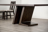Holsworthy Espresso Dining Table Only by Furniture of America at Eve Furniture