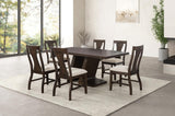 Holsworthy Espresso Dining Table Only by Furniture of America at Eve Furniture