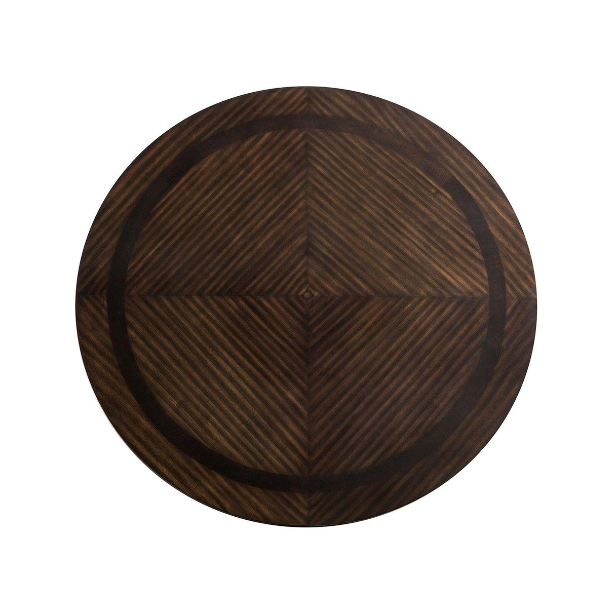 Holsworthy Espresso Round Dining Table Only by Furniture of America at Eve Furniture