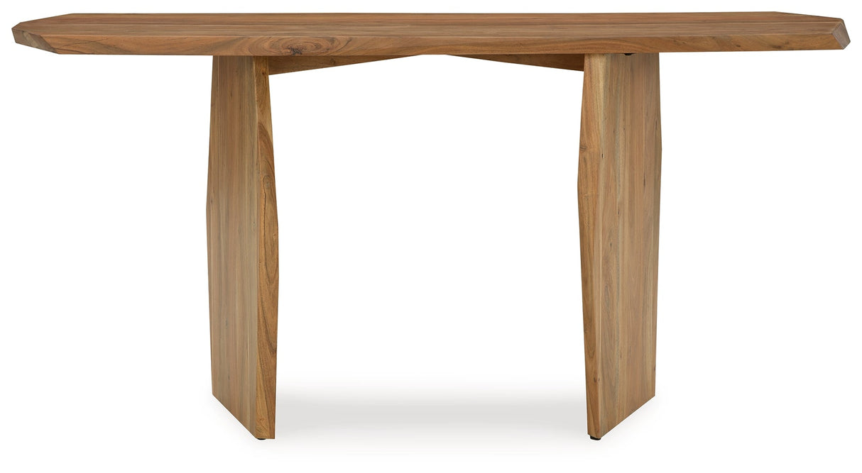 Holward Natural Console Sofa Table