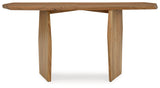 Holward Natural Console Sofa Table