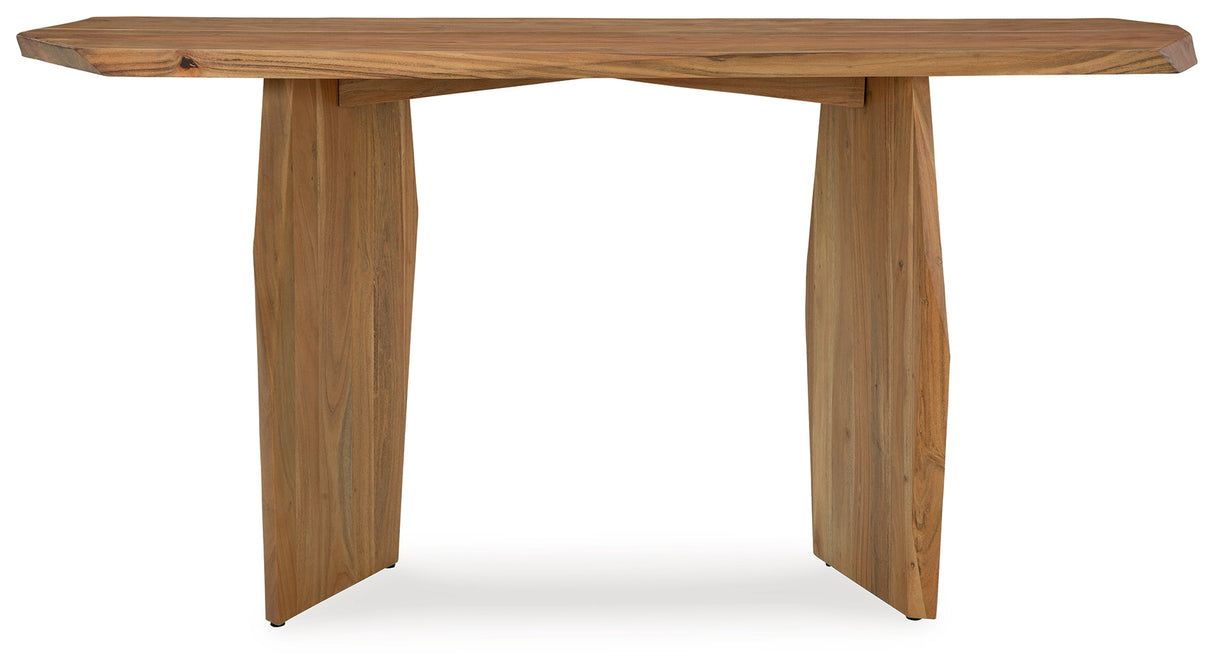 Holward Natural Console Sofa Table