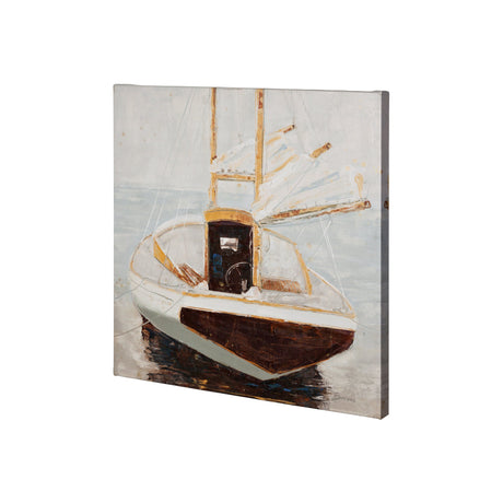 Home for the Night by Mercana Studio a Hand Embellished Textured Canvas by Mercana at Eve Furniture