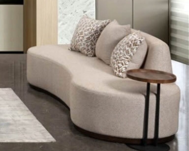 Homey Design Beige HD-3280 Sofa by Homey Design at Eve Furniture