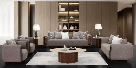 Homey Design Grey HD-3291 3PC Sofa Set by Homey Design at Eve Furniture