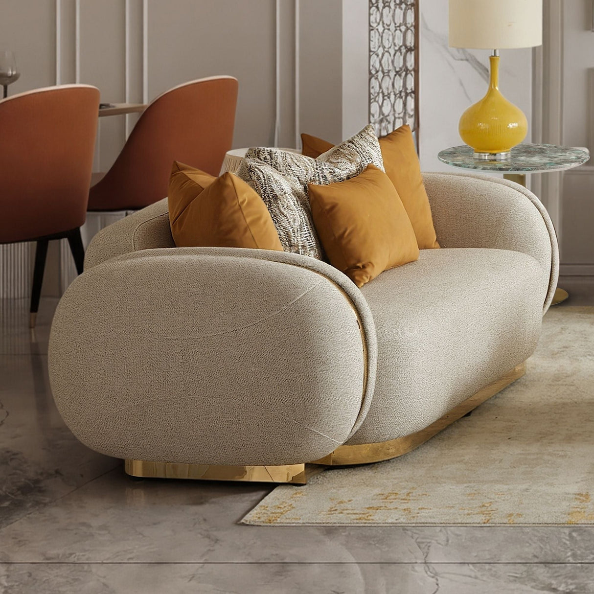 Homey Design HD-100 3-Piece Sofa Set (Special Order)