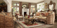 Homey Design HD-1601 Antique Gold 3-Piece Set by Homey Design at Eve Furniture